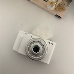 Sony Compact White Camera